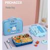 TAFUCO Sanrio Pochacco 1,5 л, 5 отделений, ланч-бокс из нержавеющей стали 316