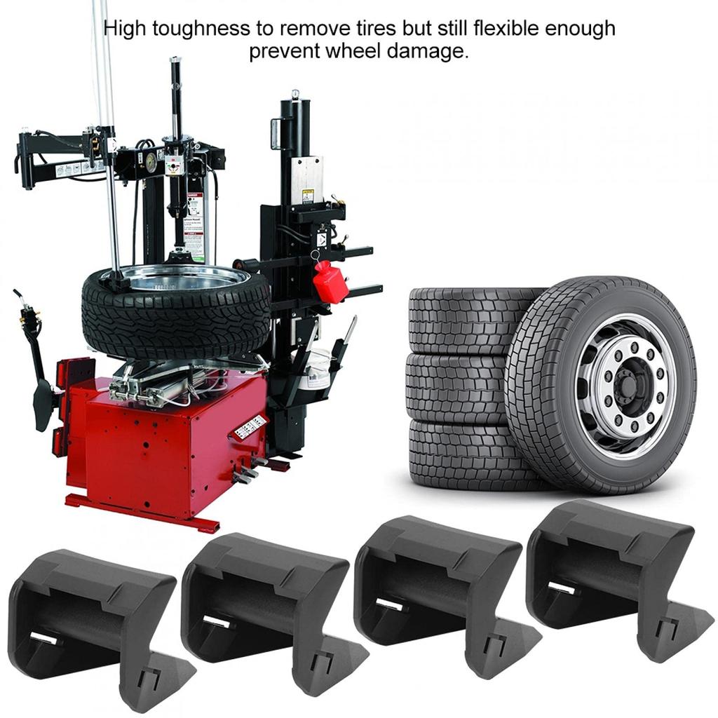 Wear-resistant Tire Changer Jaw Protector, Tire Changer Clamp Cover, Universal Design Tire Changer Durable for Tires