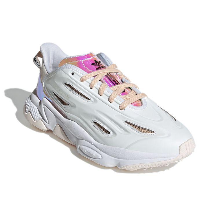 Adidas Ozweego Celox белые переливающиеся женские кроссовки обувь-белый Halo-синий GX2957