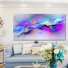 Abstract Posters and Print On Canvas Wall Art Oil Painting for Living Room Home Decor Creative Abstract Colorful Clouds Painting