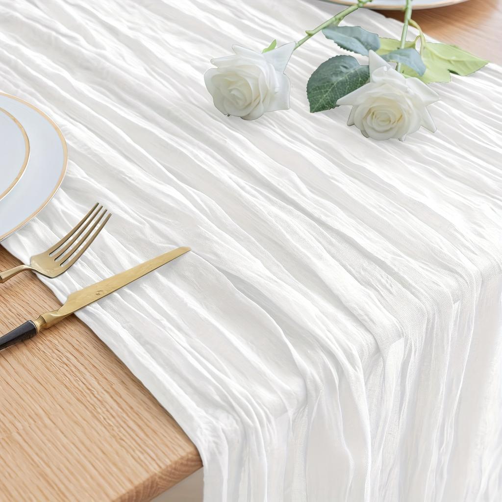 Элегантная прозрачная полиэстеровая скатерть для свадьбы, девичника, дня рождения, Дня благодарения, украшения рождественской вечеринки