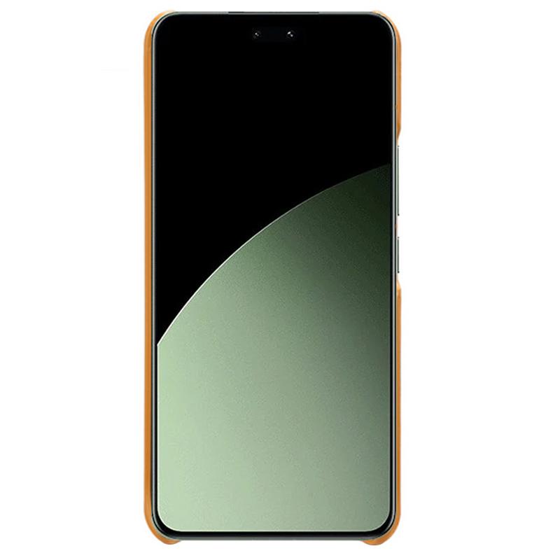 Для Xiaomi Civi 4 Pro 5G/14 Civi 5G Чехол Покрытый кожей Жесткий ПК Текстура телячьей кожи Противоударный Чехол для телефона