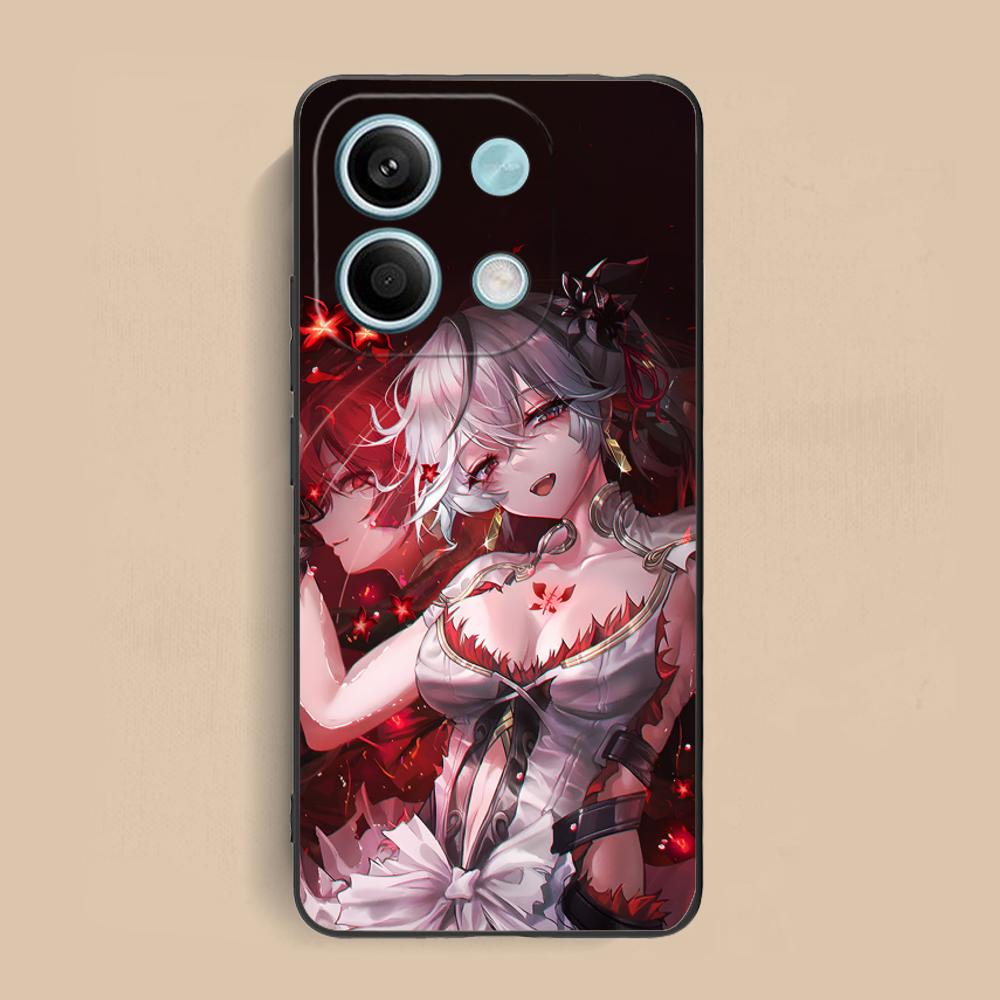 Чехол для телефона Wuthering Waves Camellya для Xiaomi Redmi Note 14 13 12 11 S Pro Plus 4G 5G Цветной печатный чехол Красивые мобильные телефоны