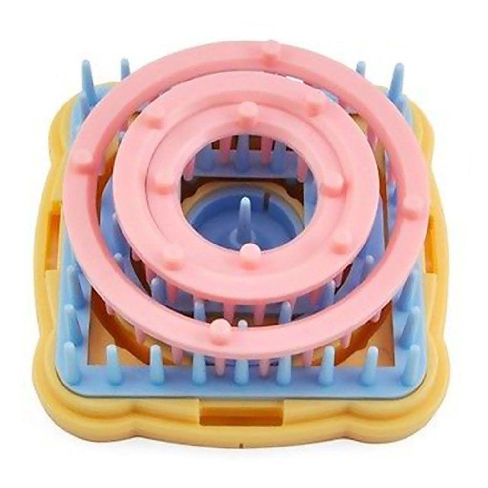 Yarn Daisy Pattern Knitting Craft Knitting Tools Flower Knitting Wool Yarn Knitting Flower Loom