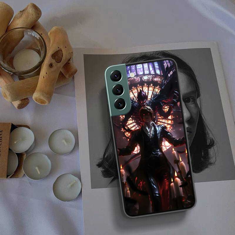 Чехол для телефона с аниме Deth Note Лайт Ягами Для Samsung Galaxy S22 S25 Ultra S21 S10 Plus S26 Edge S20 S23 S24 FE Чехол Силиконовый
