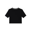 Jordan T Shirts Women's Black Crew Neck Moderate FV7090-010