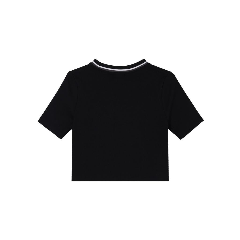 Jordan T Shirts Women's Black Crew Neck Moderate FV7090-010
