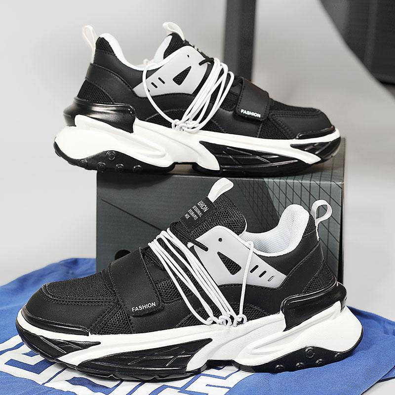 Модные кроссовки Мужская повседневная обувь для мужчин Платформа Кроссовки для ходьбы Обувь Мужская обувь в британском стиле