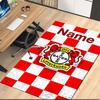 Custom Name Bayer Leverkusen Printed Carpet Rug For Office Chair Living Room Bedroom Kitchen Room Decor Gifts