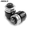 CNC Aluminum High Quality Motorcycle Valve Cap Automobile Tire Valve Cap Dust Cap Truck Bicycle Rim Valve Stem Cap Accessories