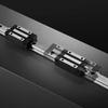 Linear Rail Guide Kit, HGR20, 2PCS 600 mm (23.62 inch) Linear Rails and 1PCS Ball Screw, 4PCS Slide Blocks, with BF12/BK12 End Support, Coupling, and