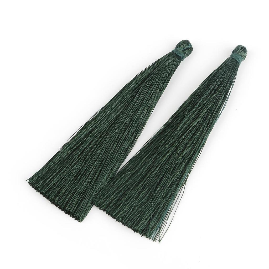 Набор разноцветных хлопковых кисточек для изготовления украшений и поделок своими руками