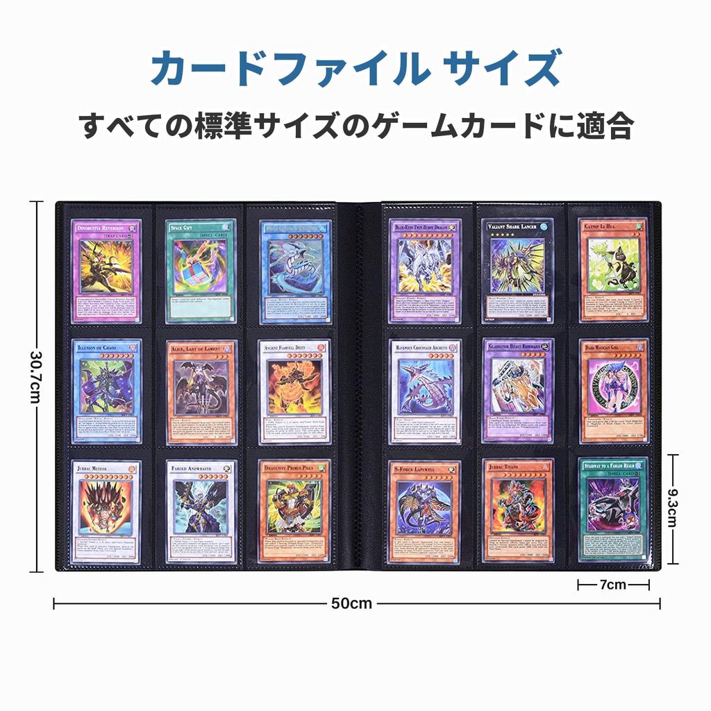 Наклейка для карточек 9 Вмещает 360 Обложка - эластичная повязка из полипропилена Карты для сбора других игровых карт Файл, Папка-регистратор, Файл, Карманы, Карты, Материал, Переплет, Лист,