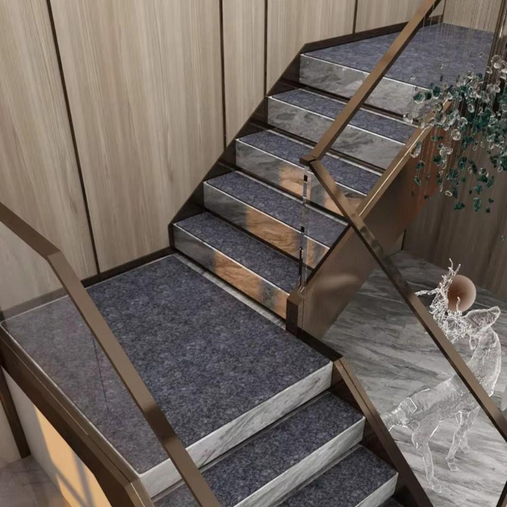 Self-adhesive Stair Tread Carpet Mat 76X20cm Door Mat New Protection Cover Pads Home Decor