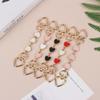 Heart Shaped Replacement Chain Strap Extender For Purse Clutch Handbag Extension
