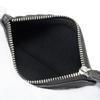Vivienne Westwood Half Moon Card Black and 51110053U L001J Holder, Silver, N401, Pre-owned