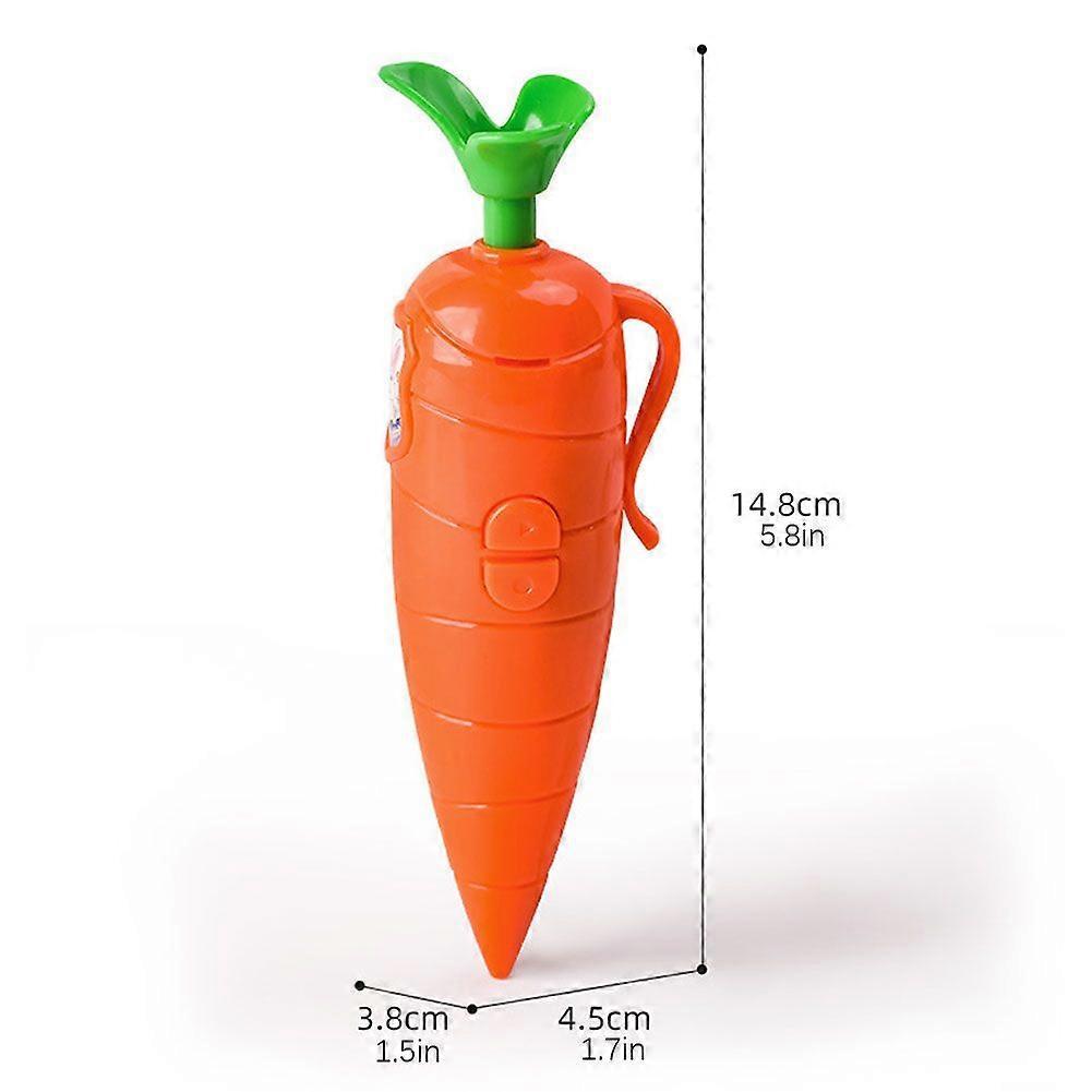 Kids Carrot Ballpoint Pen with Voice Recording, Voice Recorder Writing Pen for Children Learning