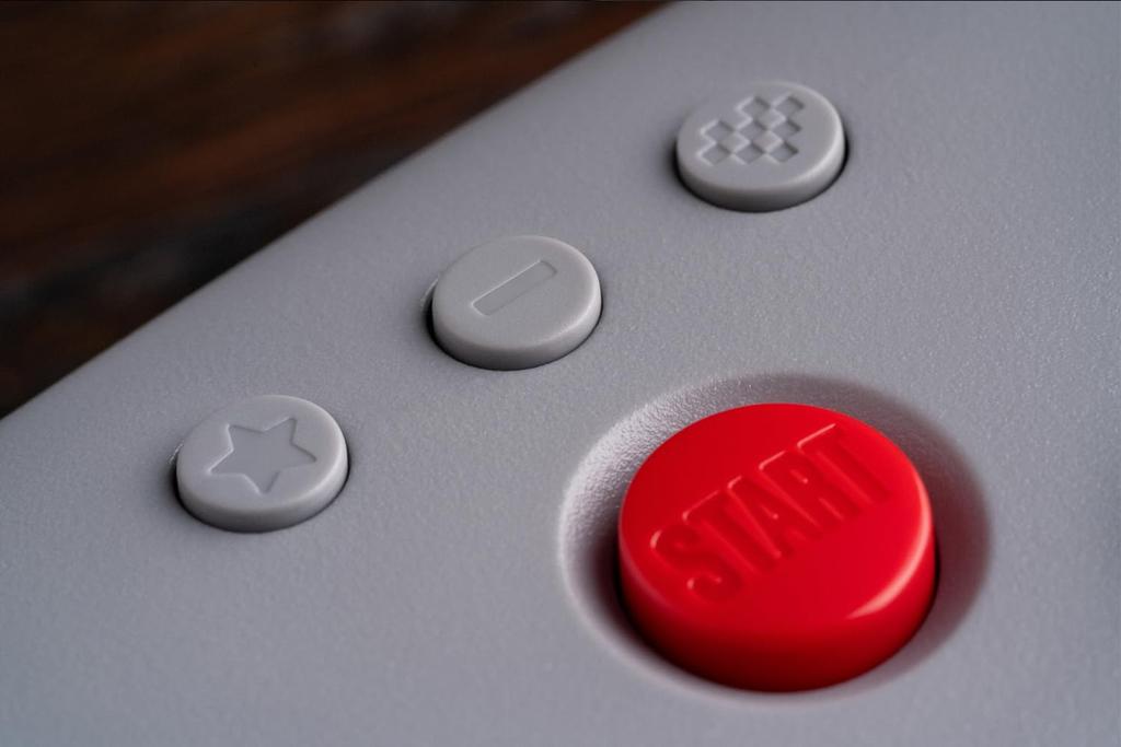 8Bitdo 64 Bluetooth-контроллер для Analogue Switch и Android 3D, Switch, 2, Windows, (серый)