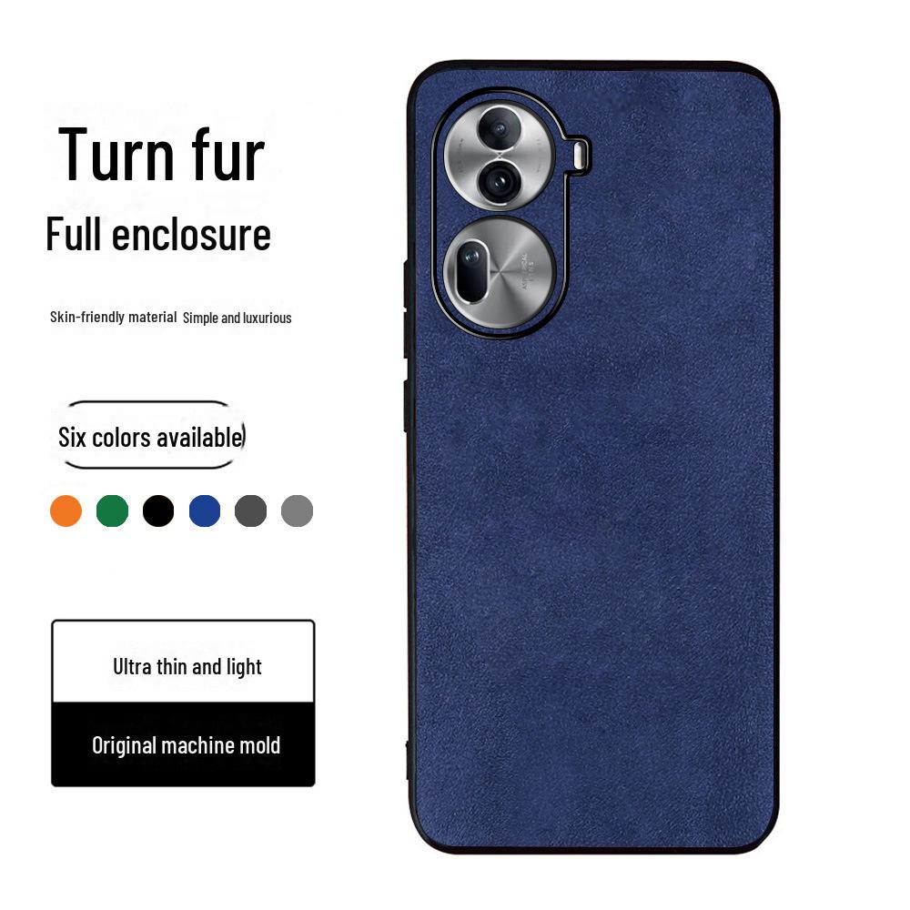OPPO Reno6 Reno6Pro+ Замшевый Полностью Закрывающий Ультратонкий Защитный Чехол.