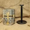 Medieval Templar Knight Helmet Larp Armour Helmet Battle Warrior Helmet Gift New