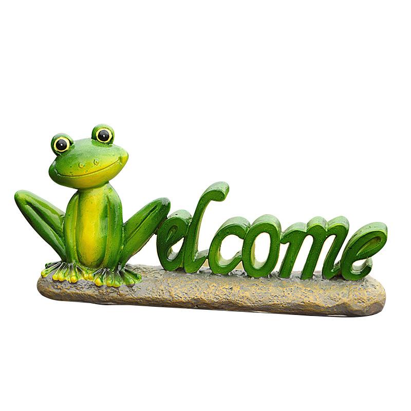 Simulated Frogs, Resin Handicrafts Ornaments, Welcome Signs, Balconies, Courtyards, Entrances, Animal Shapes, Garden Bonsai, Decorative Decorations