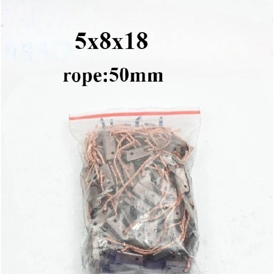 100pcs Car Generator Carbon Brush Electric Brush for Valeo Trico Halla for Mercedes Benz for BMW