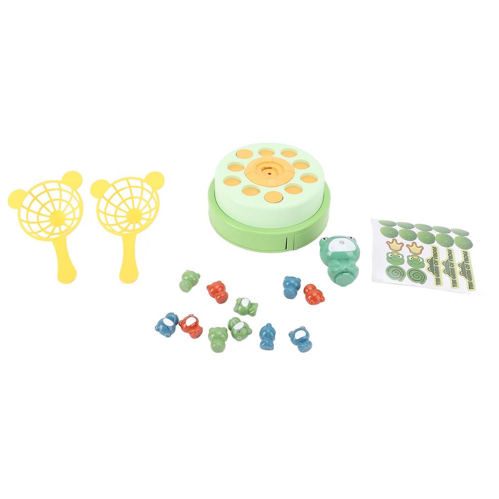 Игрушка Лягушка Прыгай и Лови Электронная Музыка Вращающаяся Выскакивающая Настольная Игра для Детей Старше 3 Лет