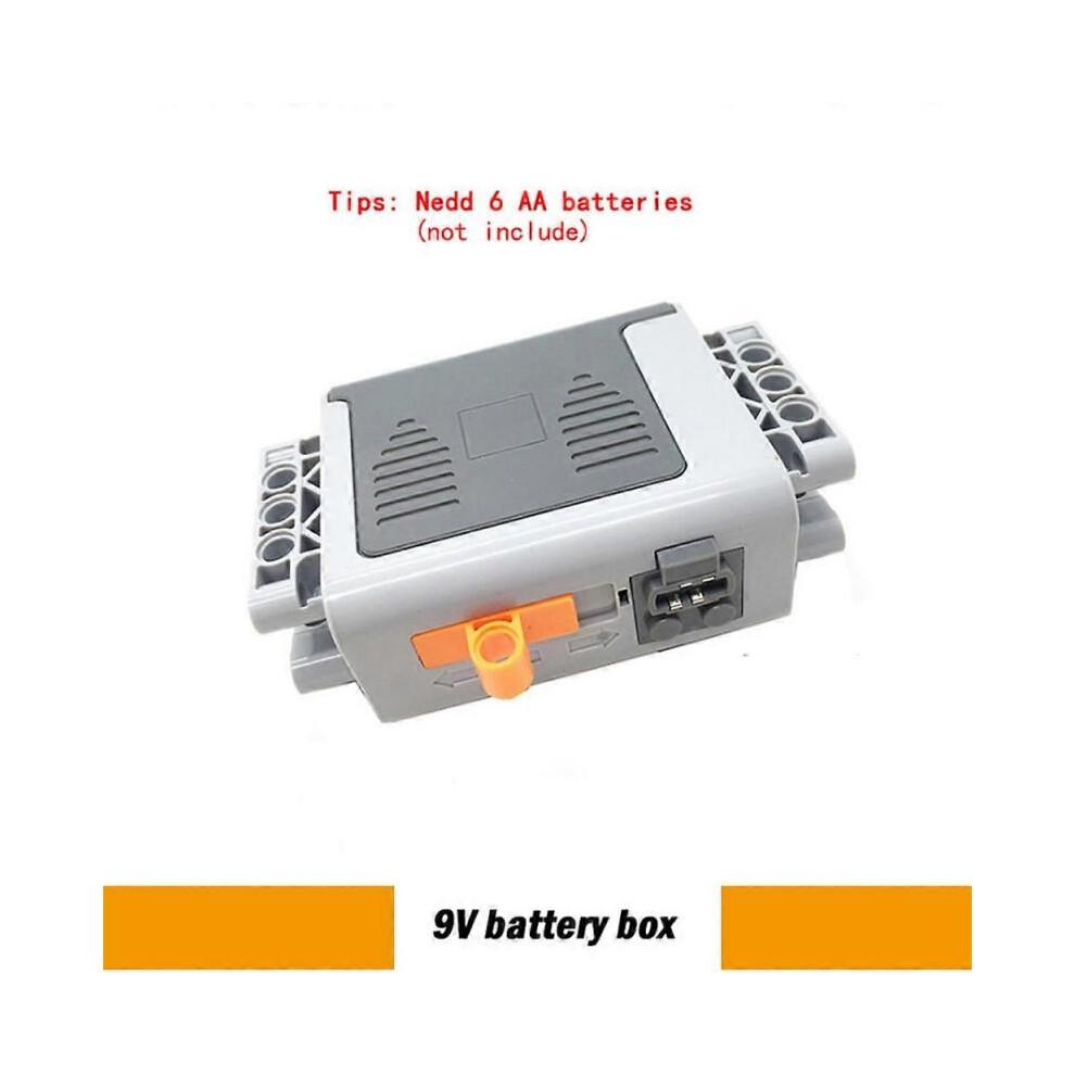 5pcs Power Function Motorized Building Blocks Power Kit 2 Medium Motors,1 Battery Box,1 IR Remote Control,1 Receiver