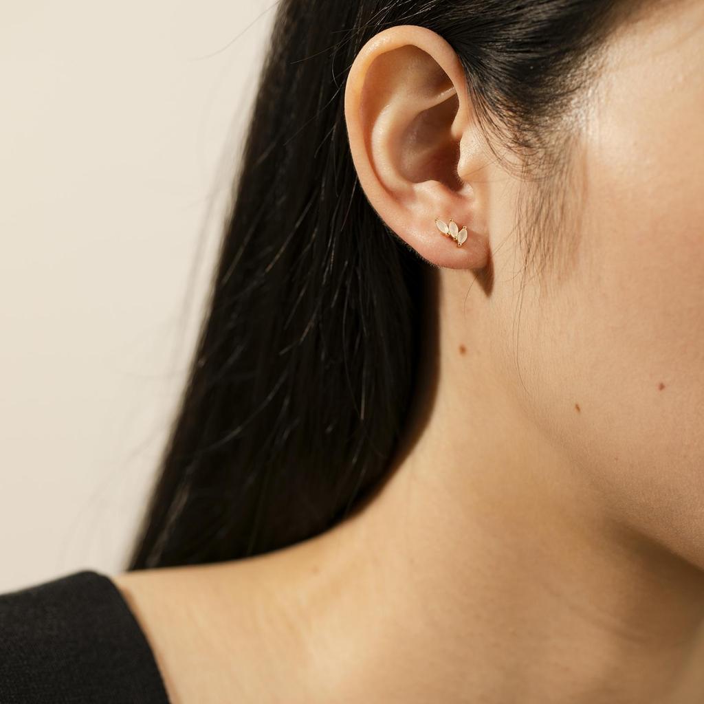 ANDYWEN Серьги-гвоздики из стерлингового серебра 925 пробы с тремя овалами и грушами, женские роскошные ювелирные изделия 2023 года, клипсы в стиле рок-панк