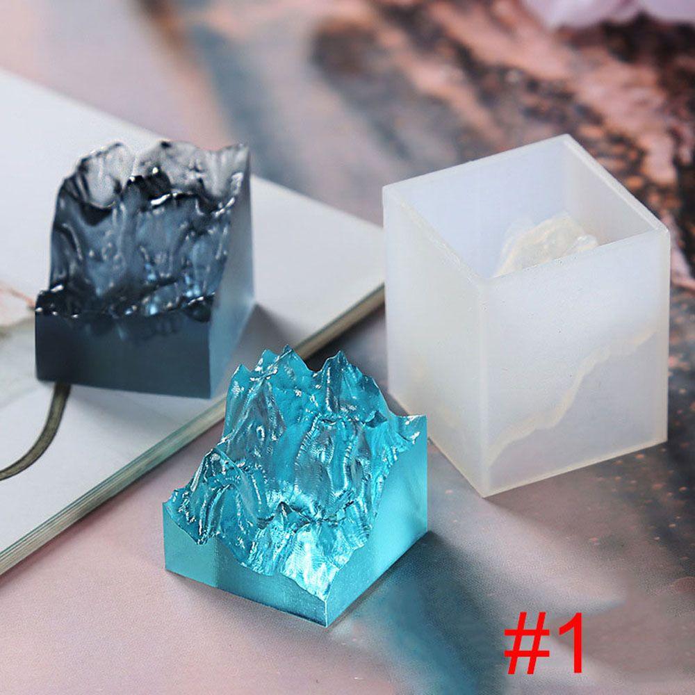 Micro Landscape Ocean Broken Mountain Jewelry Making Silicone Mold Crafts Tools Jewelry accessory