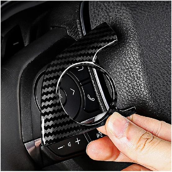For Toyota Camry XV70 70 2018 2019 2020 2021 2022 2023 ABS Car Steering Wheel Button Panel Trim Cover Decorative Sticker