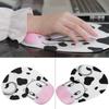 Comfortable Cow Style Mouse Pad Singlesided Cartoon Style Cartoon Wrist Protected Pad Gel Wrist Support Home Office