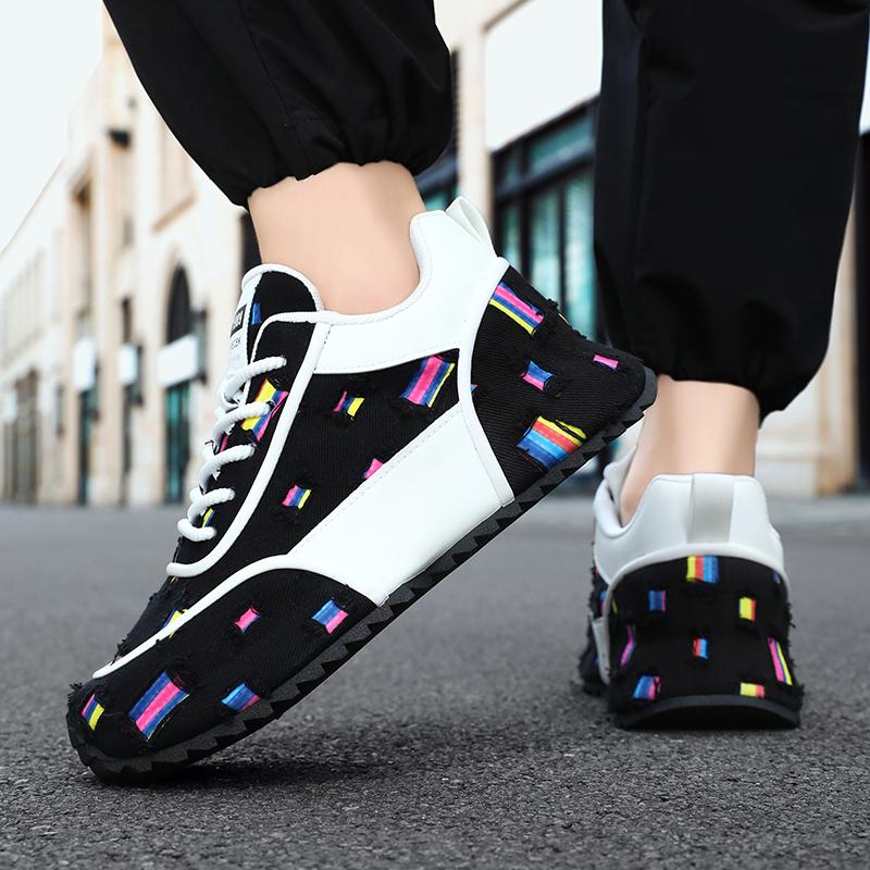 Дизайнерская обувь Мужская обувь класса люкс Модные повседневные кроссовки Тенденции Нескользящая спортивная обувь Обувь для свиданий Прогулочная обувь Оригинальная мужская теннисная обувь