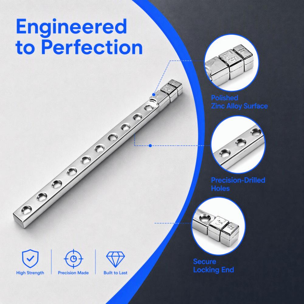 Non Punching Window Sliding Support Zinc Alloy Window Limit Strip Side Hung Window