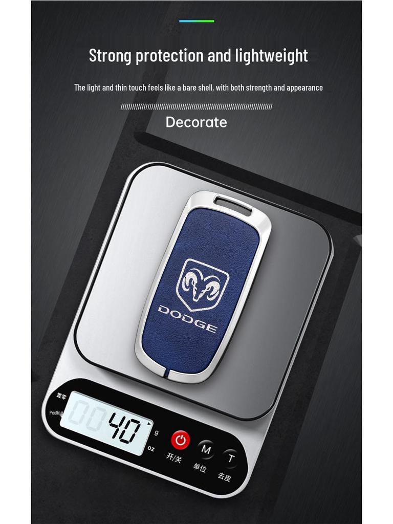 Чехол для ключа Dodge Journey для моделей 13/14/15/16 годов - Прочный корпус и дизайн с пряжкой