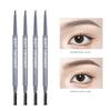 [Get 4 Pieces] Rose Su Double-Ended Eyebrow Pencil Is Waterproof, Long-Lasting, Does Not Fade, Is Smooth, Easy to Apply, and Does Not Clump