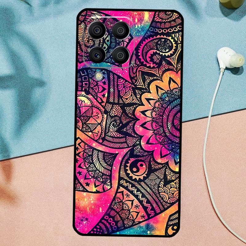Индийский узор Мандала для Samsung Galaxy M31 M11 M23 M12 M13 M14 M15 M35 M55 M34 M54 M33 M53 M32 M52 M06 M16 Чехол