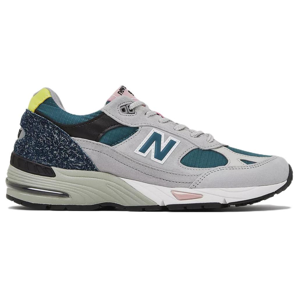 New Balance 991 Сделано в Англии Pacific Majolica Синие мужские кроссовки Серые с микрочипом M991PSG