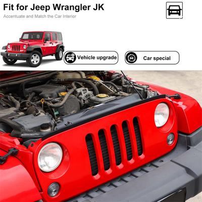 Резиновый уплотнитель капота к решетке радиатора подходит для Jeep Wrangler 2007-2018