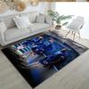 Chelsea Personalized Text Floor Rug Office Rug Perfect for Game Room Kitchen Entryway Bedrooms Anti-slip Rug Decorate Offices