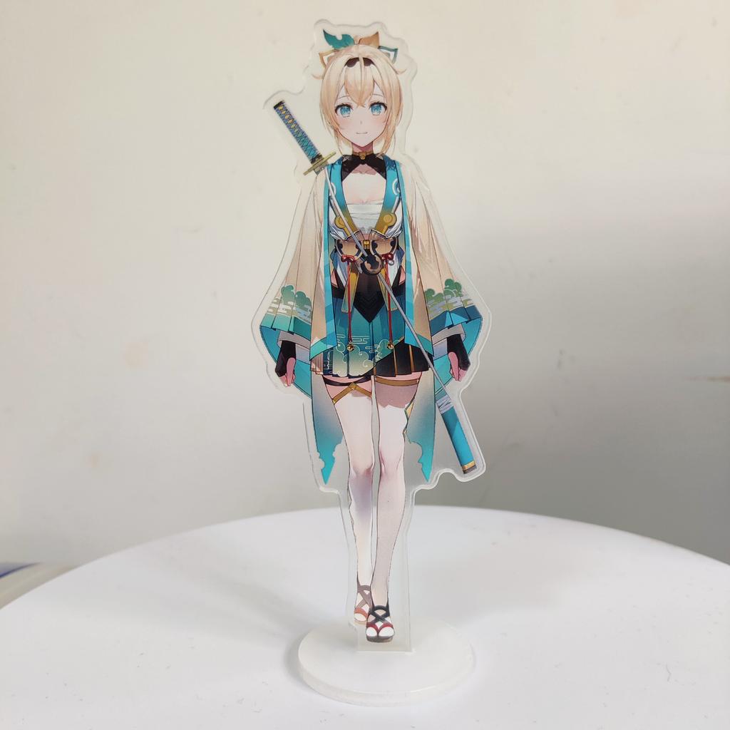 Hololive аниме персонаж новая модель двусторонняя акриловая подставка высокого разрешения модель милый декор стола подарок на день рождения, Рождество, хит продаж