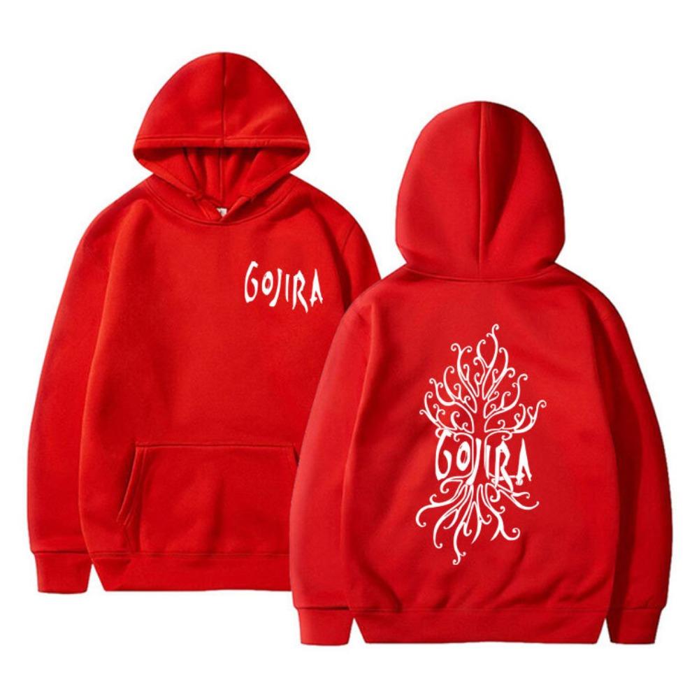 French Metal Band Gojira The Link Alive Music Album Cover Do Fabric Street Hoodie Skating Running Sweatshirt Cyberpunk Style