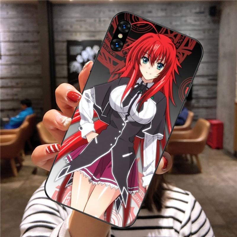 Чехол для телефона Rias Gremory Anime для Xiaomi Mi 12 11T 10T 9T Lite Pro Ultra Note 10 Poco F3 F4 X4 GT мягкий черный чехол для телефона