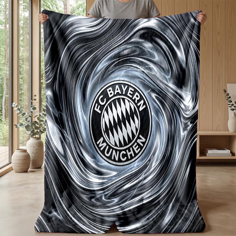 Bayern Munich Theme blanket Soft Flannel Blanket Plush Throw Blanket Cozy Sofa Bed Blanket for Home Decor
