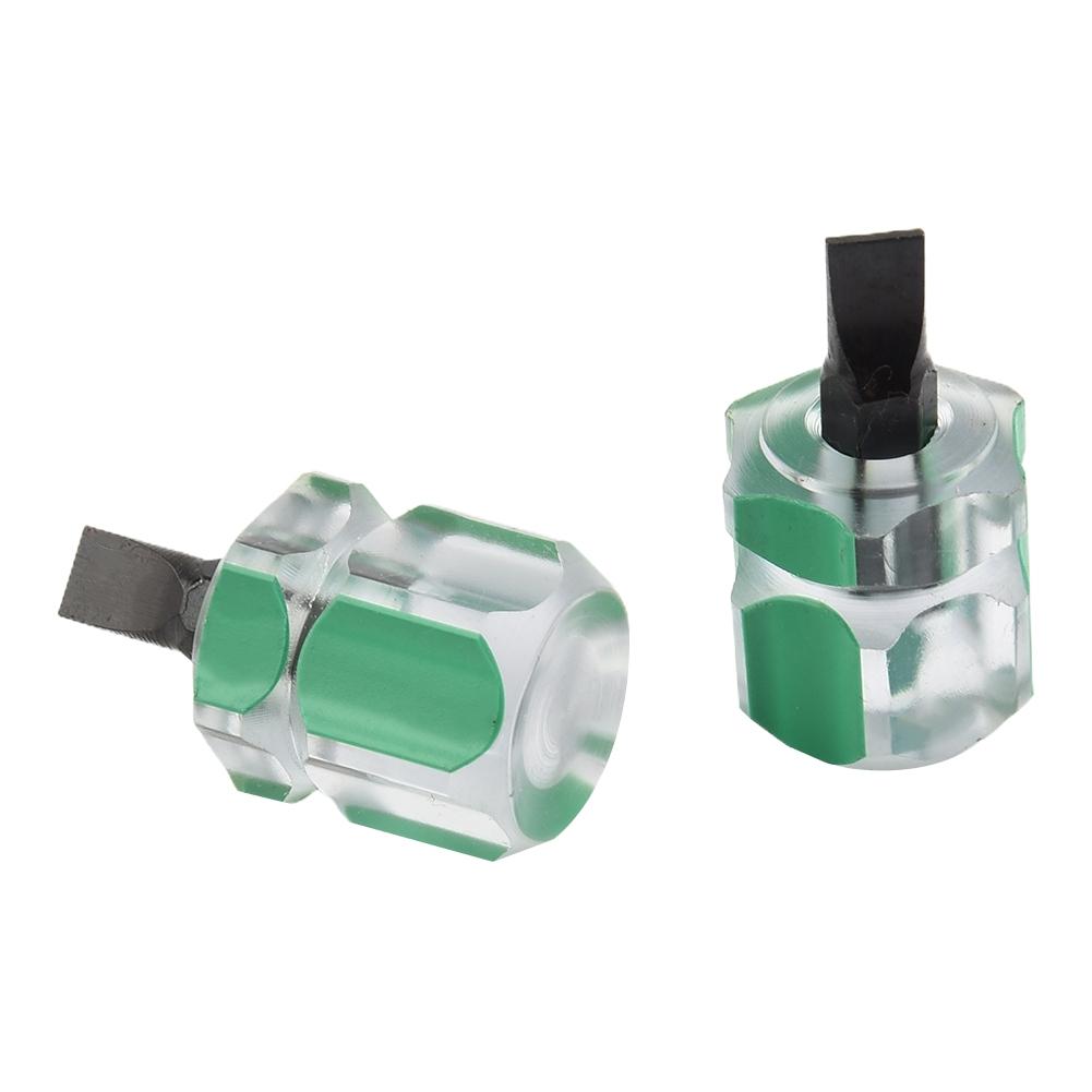 Отвертка Противоскользящая Ремонтные инструменты Маленькая с плоской головкой