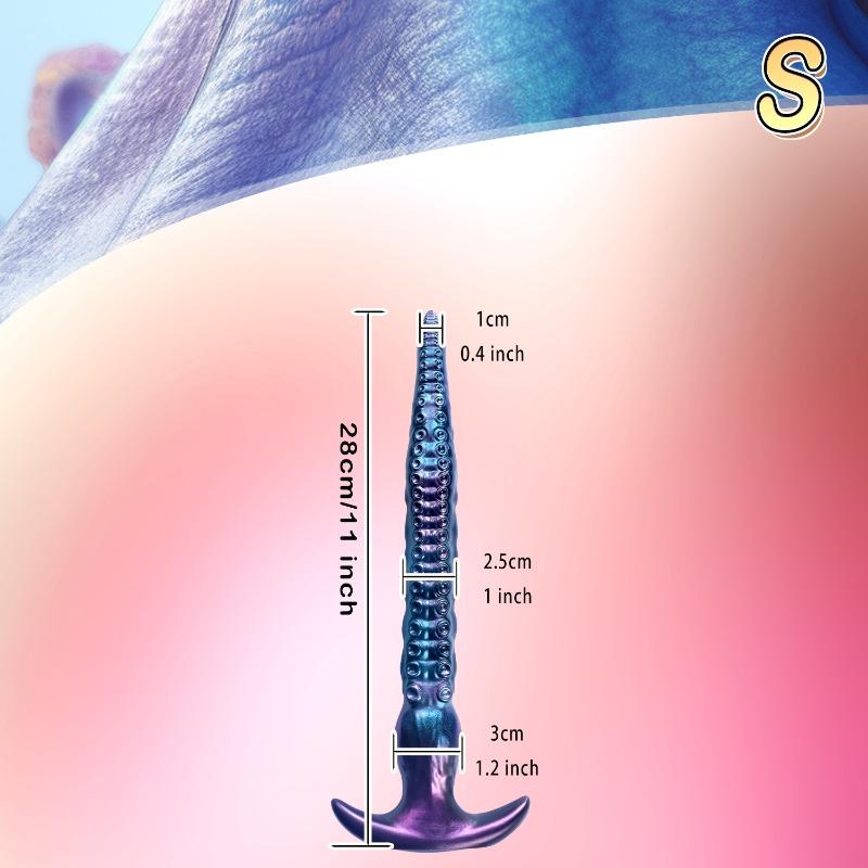 18+ Анальная пробка Щупальце осьминога Анальная пробка Анальные дилдо Жидкий силикон Мягкая анальная пробка Длинные Игрушки для мастурбации для взрослых для женщин