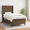 3131396 vidaXL Divan Bed with Mattress Dark Brown 90x190 Cm