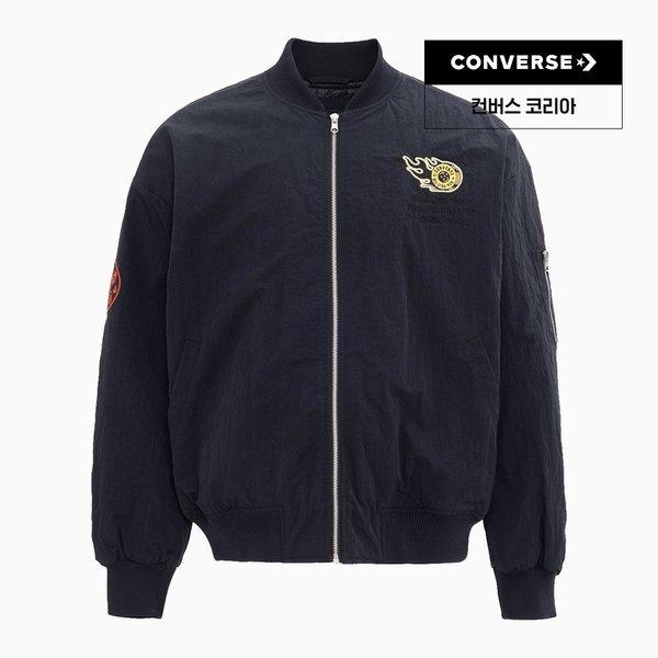 Converse Bomber Padded Jacket Black Mcj127 023