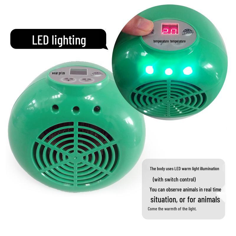 Фермерский инкубатор для брудерства: Курятник и лампа для обогрева питомцев для рептилий