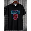 Vintage Y2K The Mighty Boosh Band T-Shirt - Oversized XL Black Retro 2000s Iconic Logo & Iconic Logo Print, Unisex Streetwear Tee, Soft Breathable